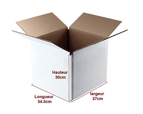Carton déménagement - 550 x 350 x 330 standard